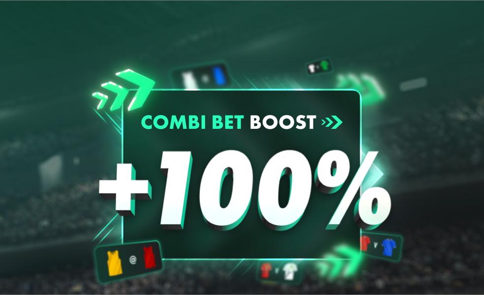 Combi Bet Boost 100%